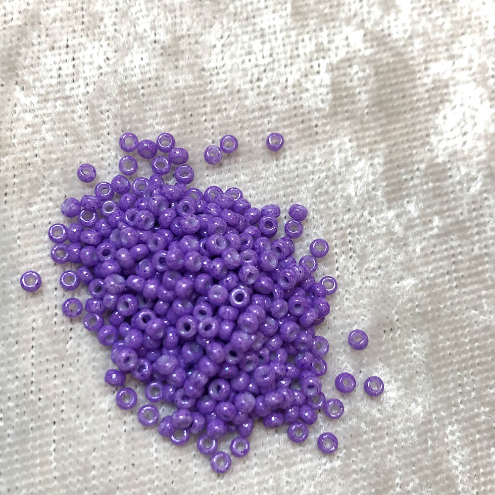 11/0 Opaque Bright Purple 419A Japanese Seed Beads