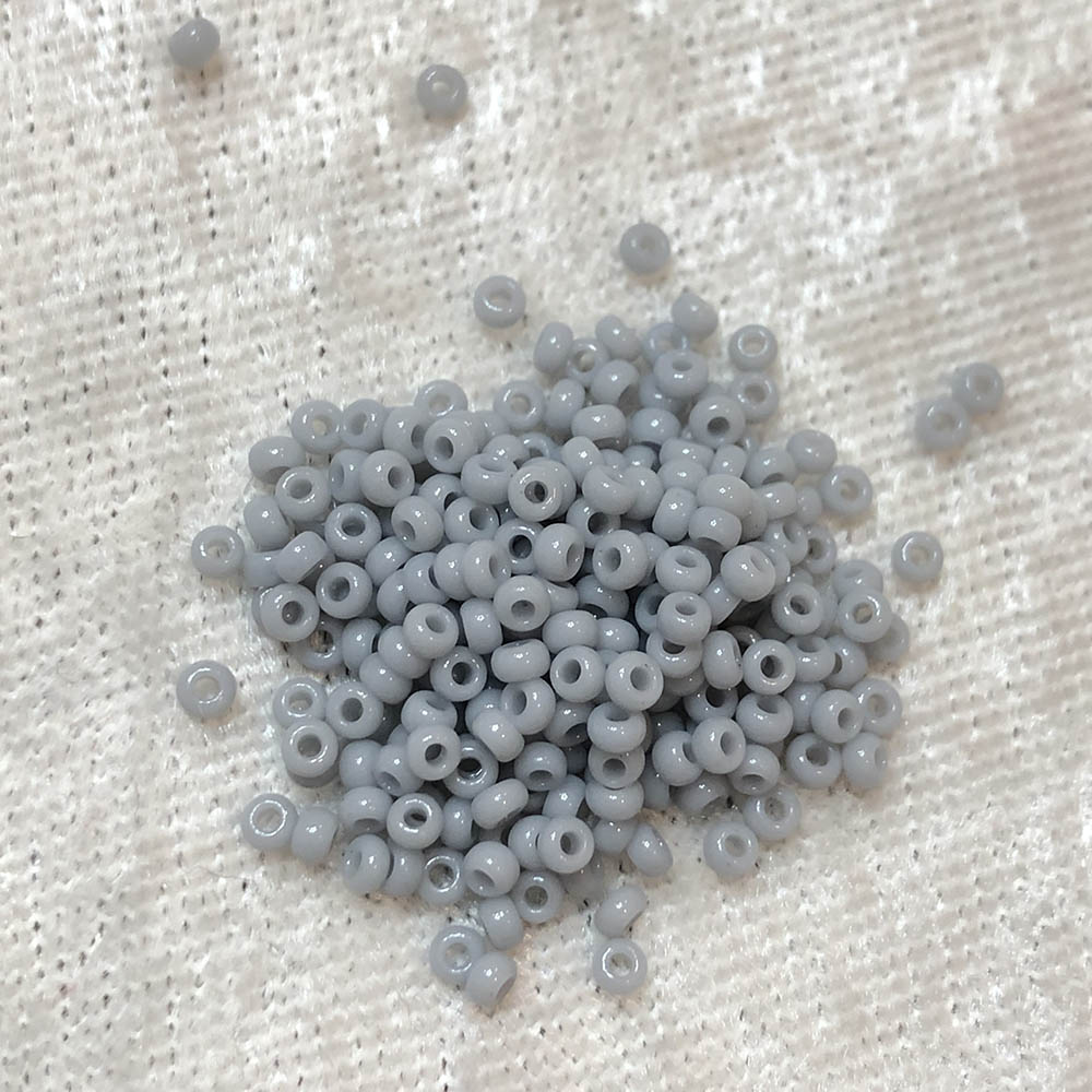 11/0 Opaque Grey 416A Japanese Seed Beads