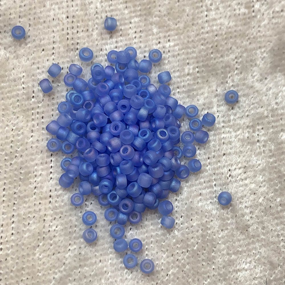 11/0 Frosted Sapphire F261 Japanese Seed Beads