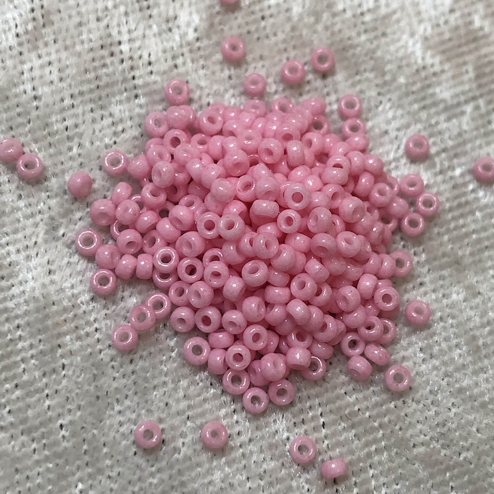 11/0 Opaque Light Pink 415D Japanese Seed Beads 