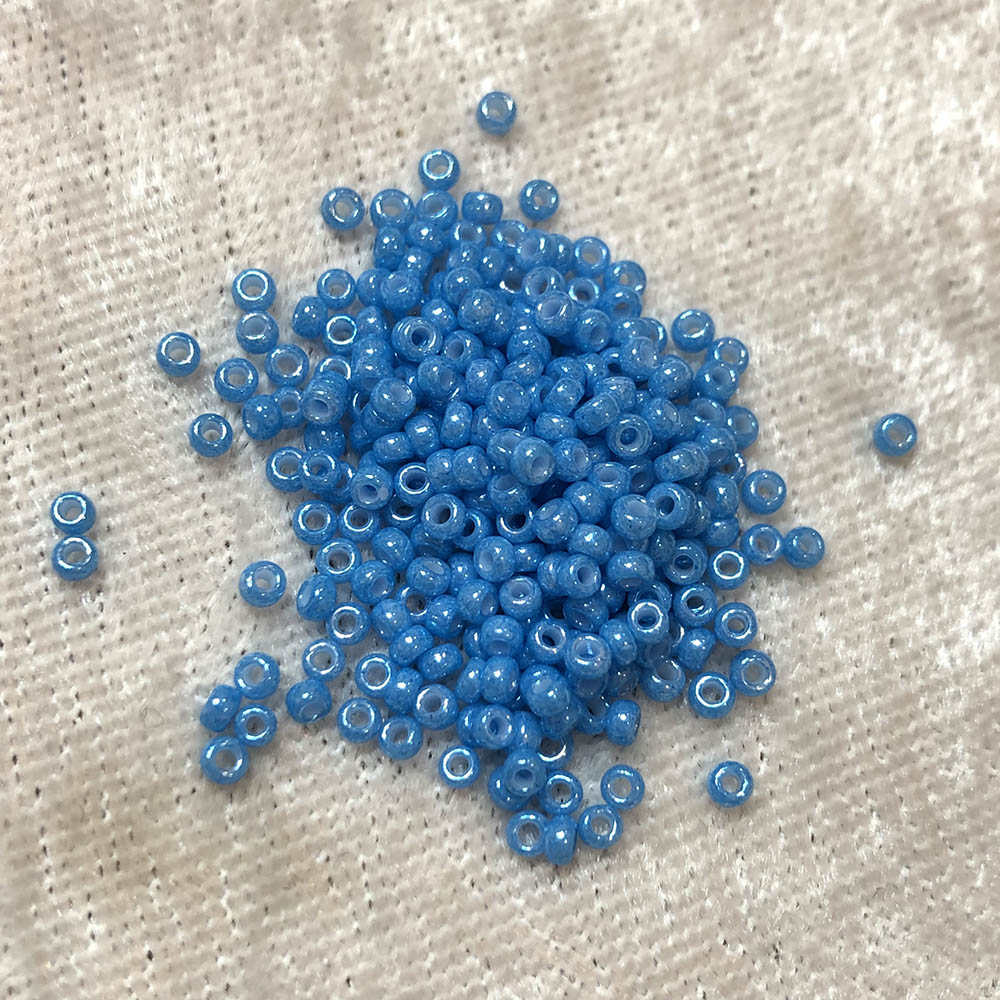 11/0 Opaque Luster Baby Blue 430G Japanese Seed Beads