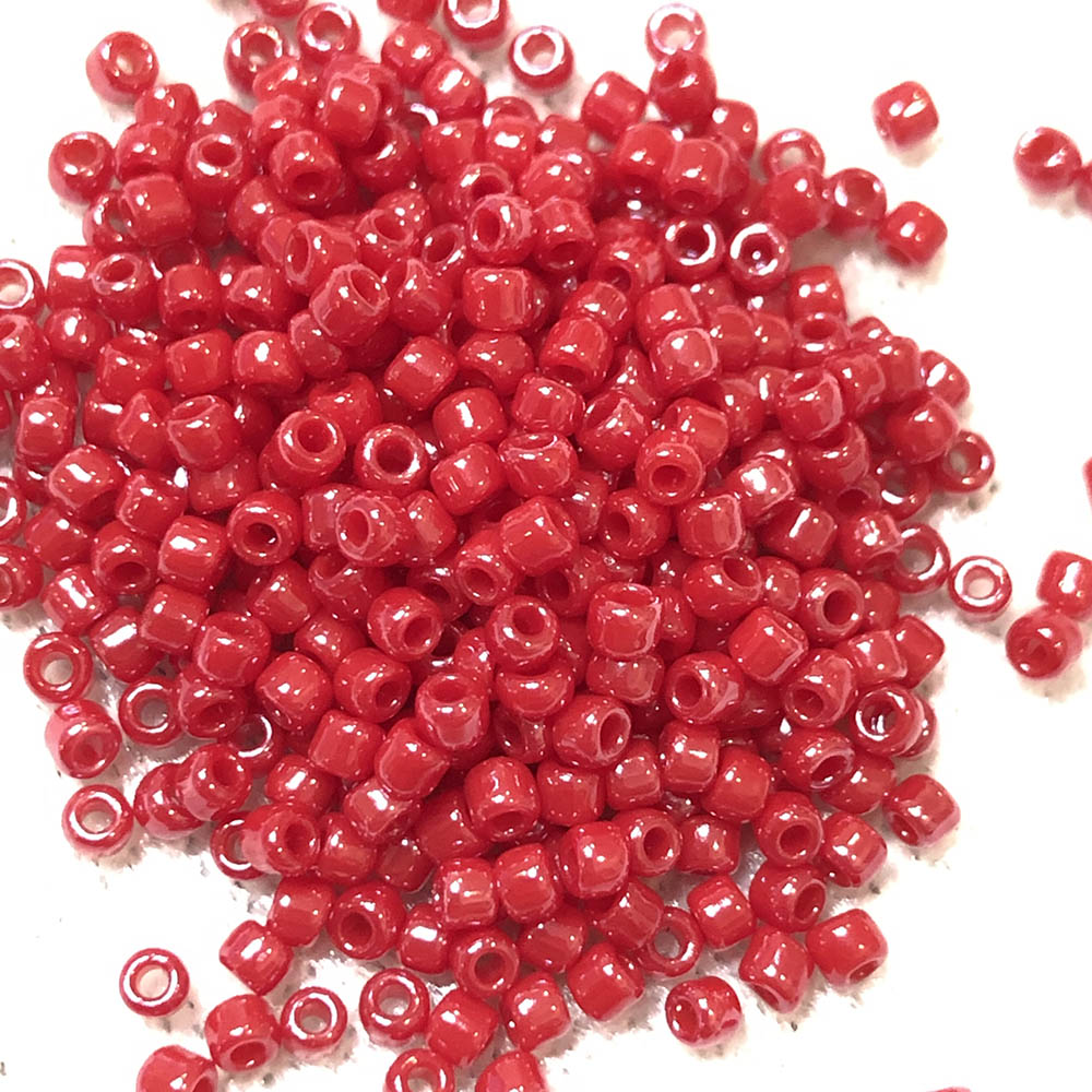 11/0 Opaque Red Luster 426 Japanese Seed Beads