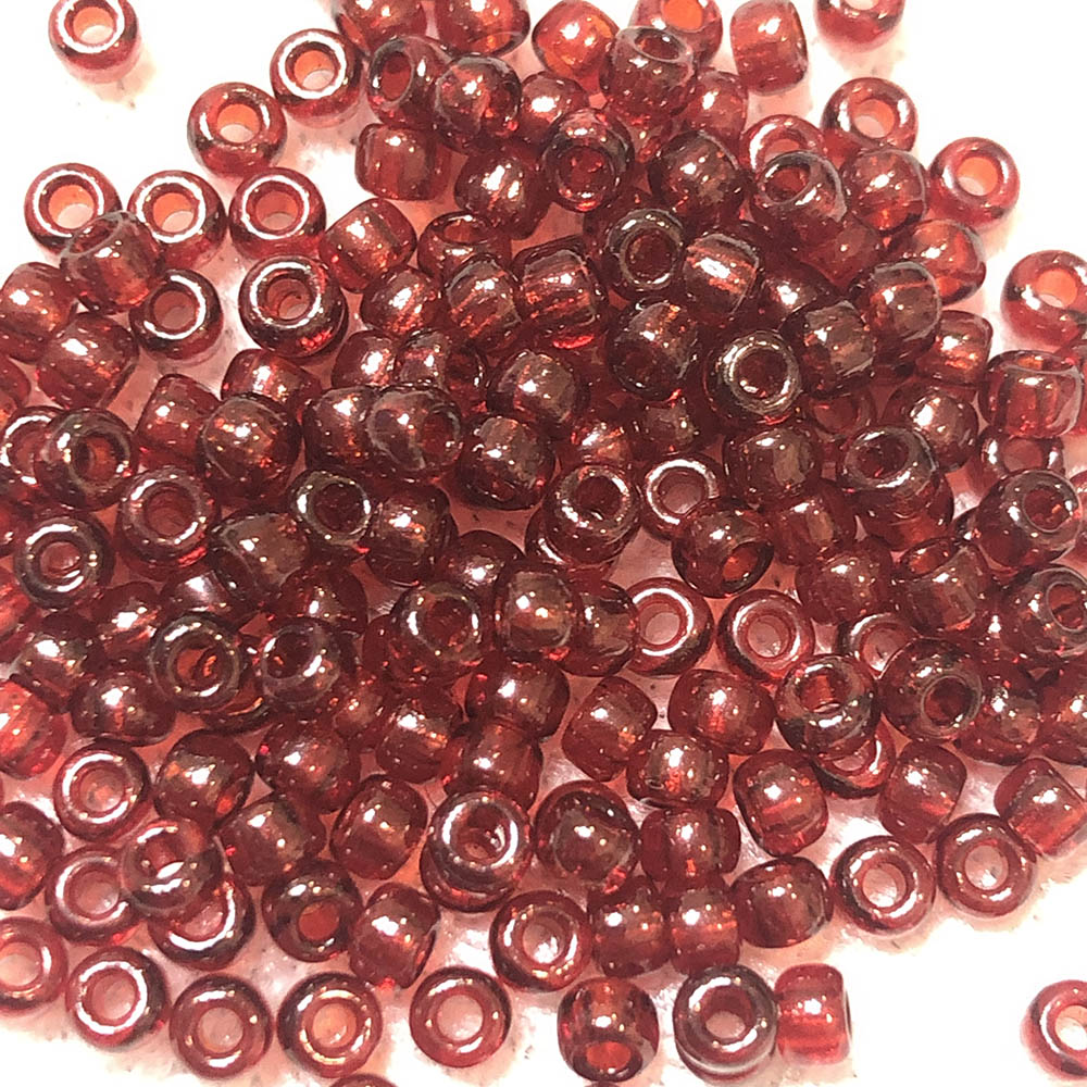 8/0 Ruby Gold Luster 304 Japanese Seed Beads