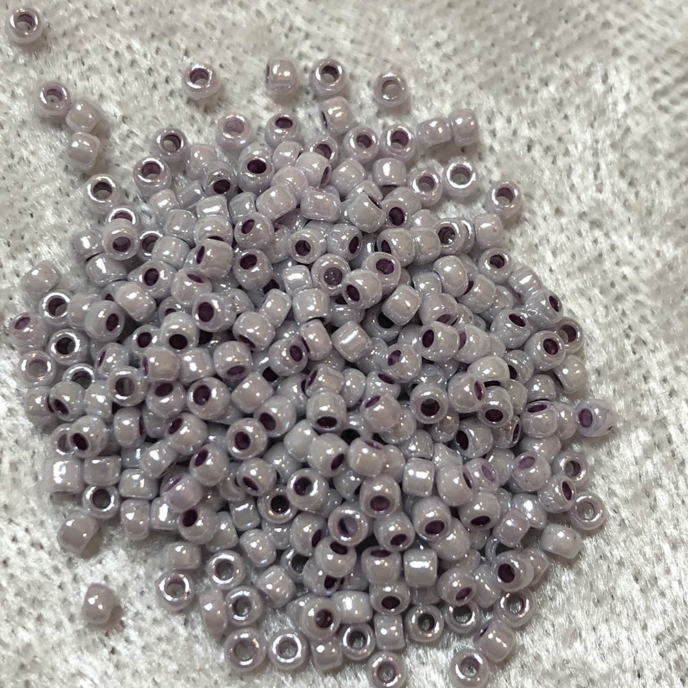 11/0 Violet Grey Pearl 449C Japanese Seed Beads