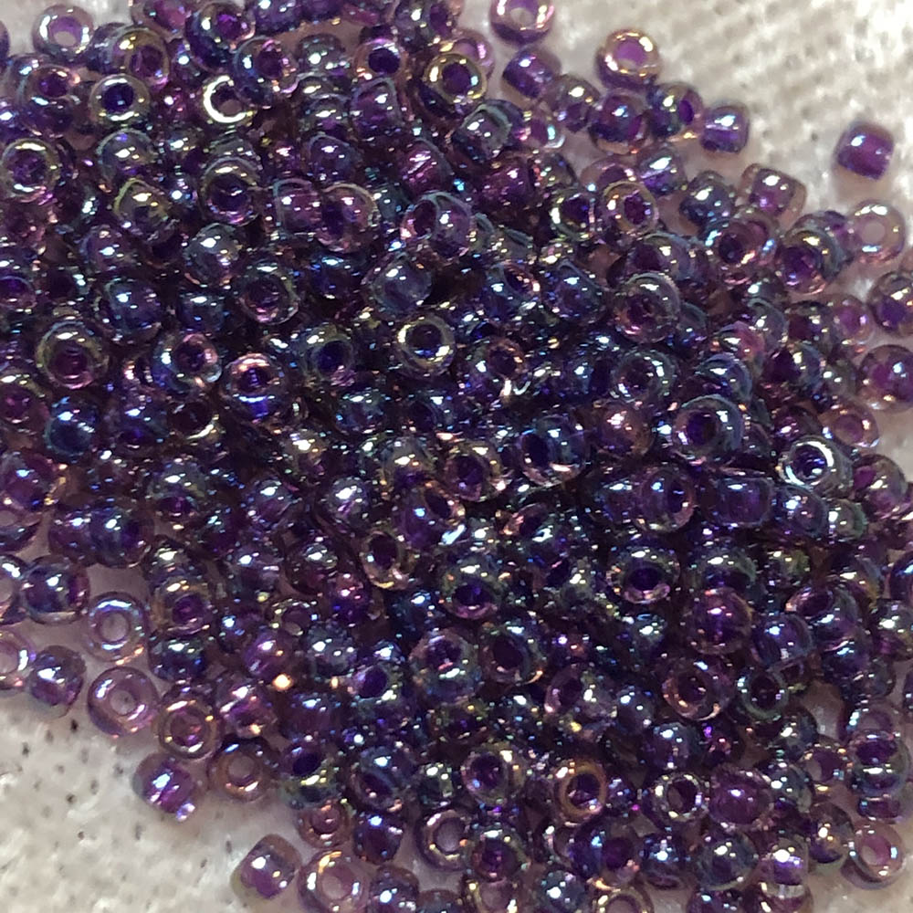 11/0 Purple Lined Amethyst AB 356O Japanese Seed Beads