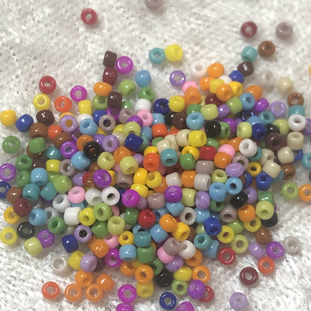 11/0 Opaque Multi Color Japanese Seed Beads