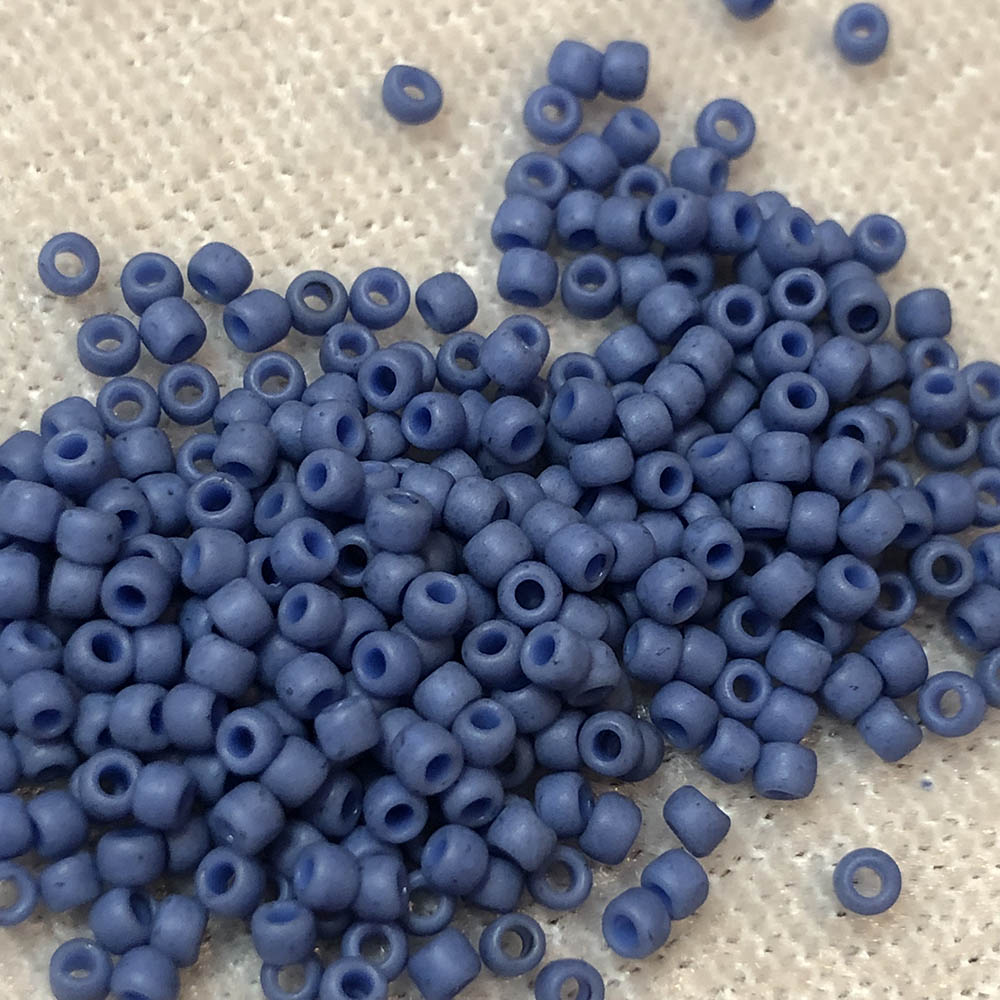 11/0 Semi Glazed Soft Blue 2606F Japanese Seed Beads